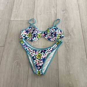 Black bough Fiona High Rise Cheeky Bottoms size XL and top size 2XL